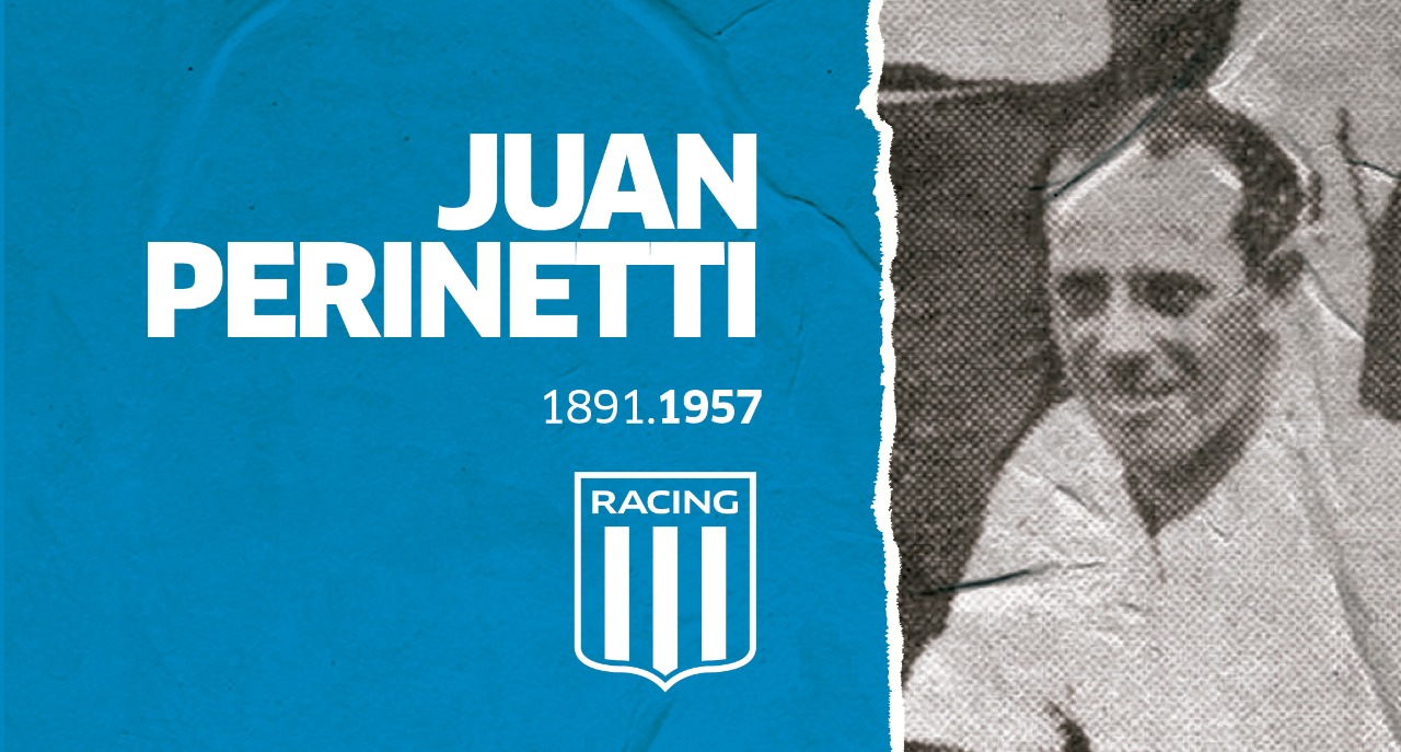 Juan Perinetti, un símbolo de Racing Club