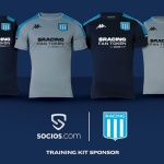 Socios.com, nuevo training kit sponsor de Racing